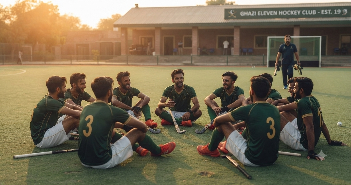 Ghazi Eleven Hockey Club - Victory Celebration